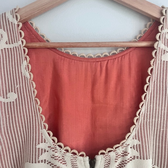 Free People Pink Lace Trim Dress - Picture 4 of 8